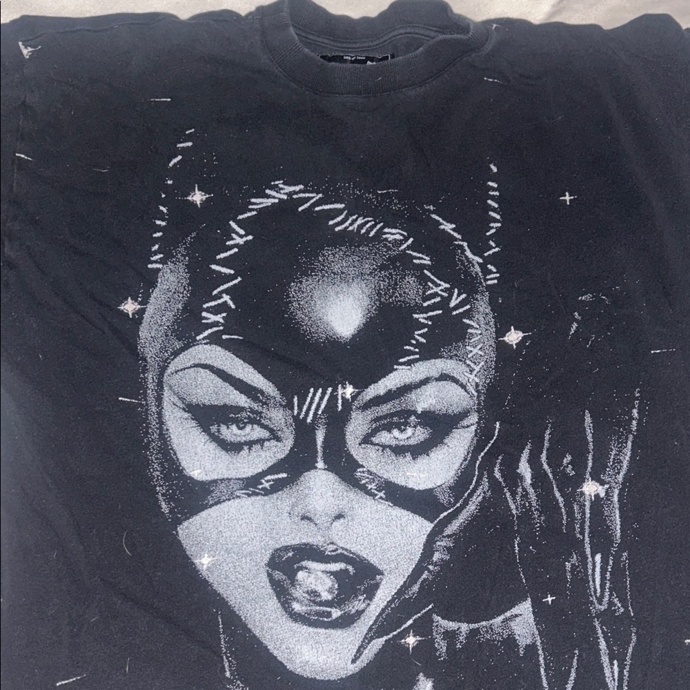 Darc Sport Black and White Graphic Muscle Tee